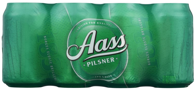 Aass Pilsner 0,33lx12 boks