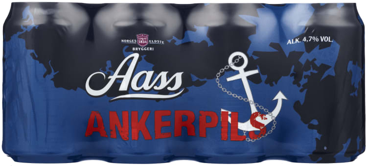 Aass Ankerpils 0,33lx12 boks