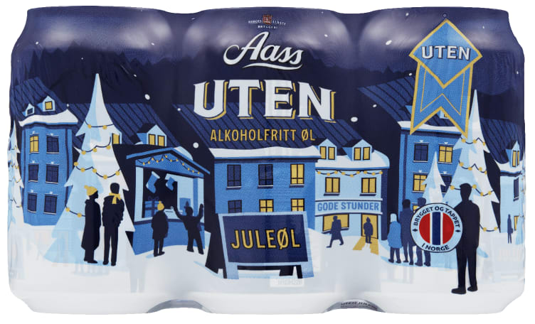 uten Juleøl 0,33lx6 boks