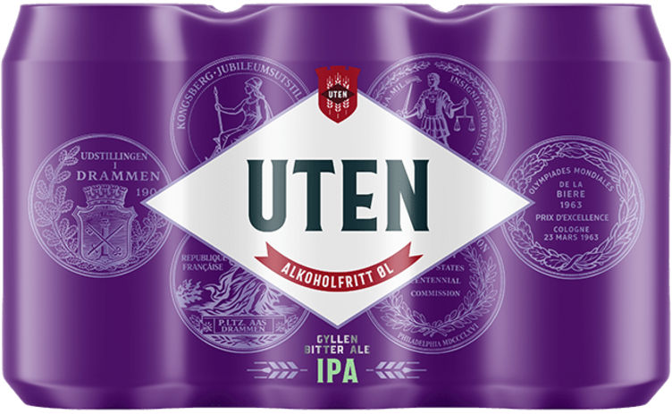 Uten Ipa 0,33lx6 boks