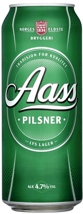 Aass Pilsner 0,5l boks