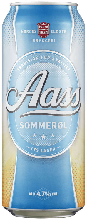 Aass Sommerøl 0,5l boks