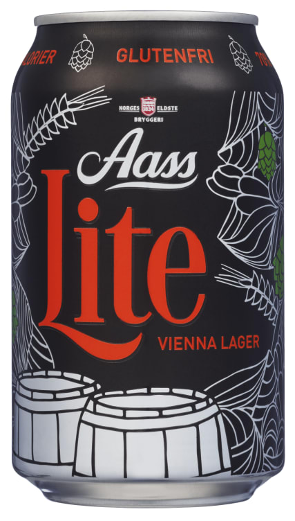 Aass Lite Vienna Lager 0,33l boks