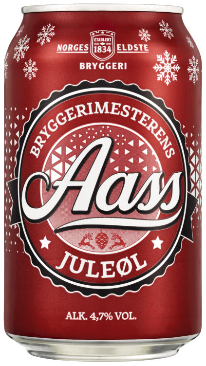 Juleøl 0,33l boks Bryggerimesterens