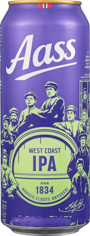 Aass West Coast Ipa 0,5l boks