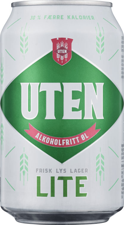 Uten Lite 0,33l boks Aass