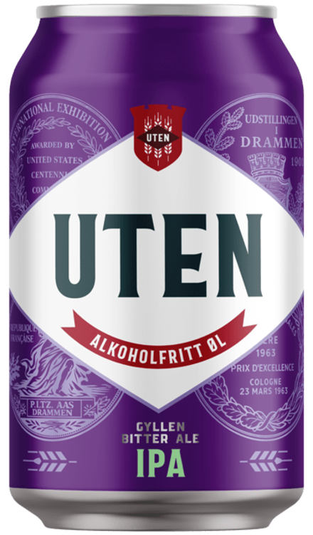 Uten Ipa 0,33l boks