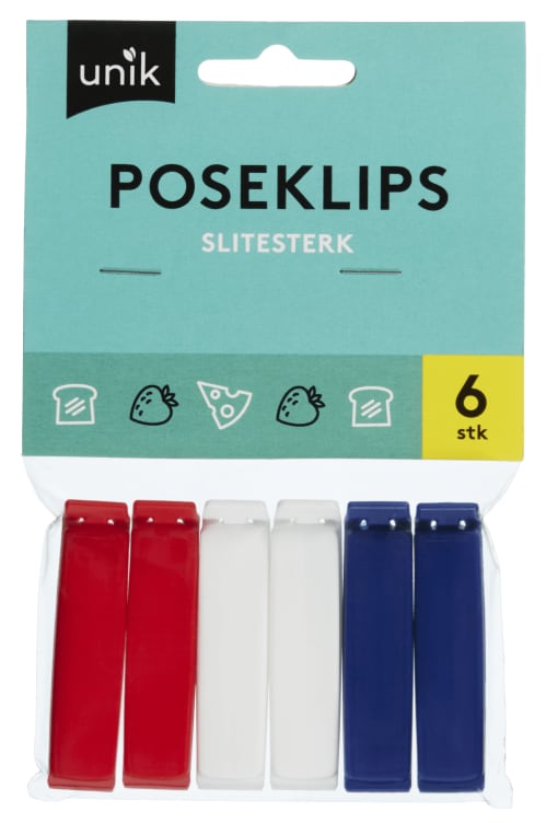 Poseklips 6stk