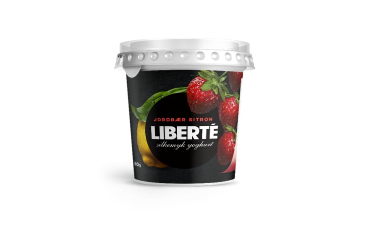 Jordbær Sitron 160g Liberte