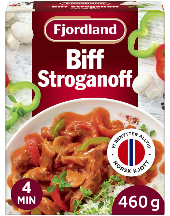 Biff Stroganoff 460g Fjordland