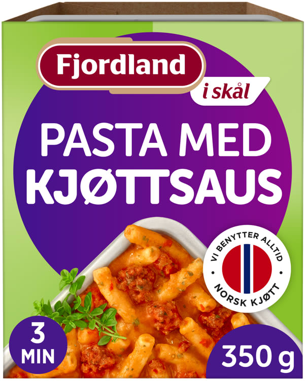 Pasta m/Kjøttsaus 350g