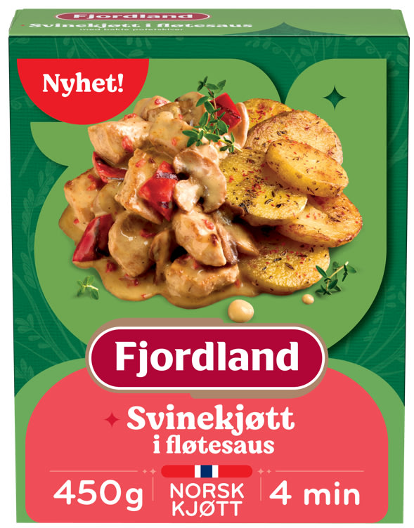 Svinekjøtt i Fløtesaus 450g Fjordland