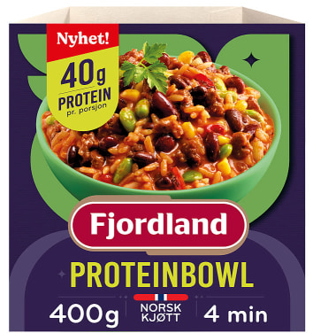 Proteinbowl Taco&Kjøttdeig&Ris 400g