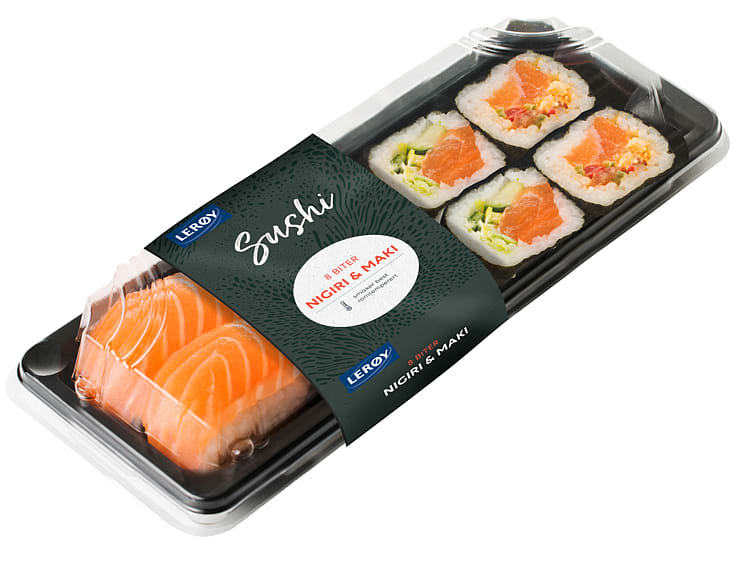 Bilde av Sushi Maki Nigiri 8 Bit Lerøy