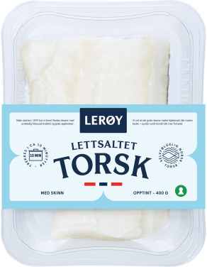 Torsk Lettsaltet