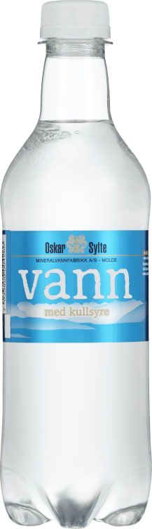 Vann m/Kullsyre 0,5l flaske Oskar Sylte