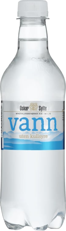 Vann u/Kullsyre 0,5l flaske Oskar Sylte