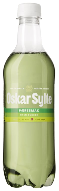 Pærebrus u/Sukker 0,5l flaske Oskar Sylte