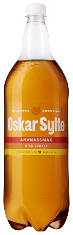 Ananasbrus Lett 1,5l flaske Oskar Sylte