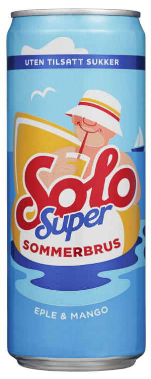 Bilde av Solo Super Eple&Mango 0,33l boks Oskar Sylte