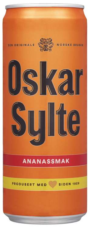 Product Image for Ananasbrus 0,33l boks Oskar Sylte