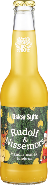 Rudolf&Nissemors Julebrus 0,33l flaske Oskar Sylte