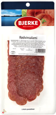 Rødvinsalami