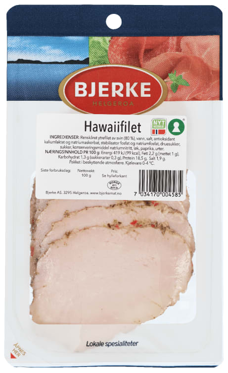 Bilde av Hawaiifilet 100g Bjerke