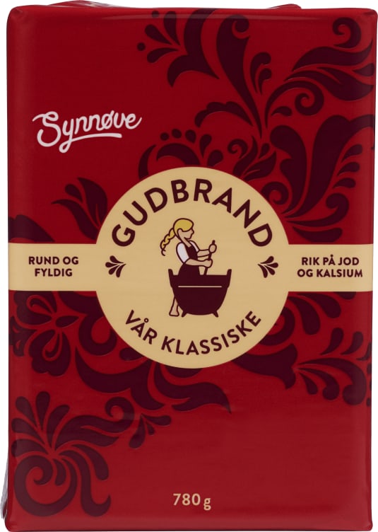 Gudbrand Brunost 780g Synnøve