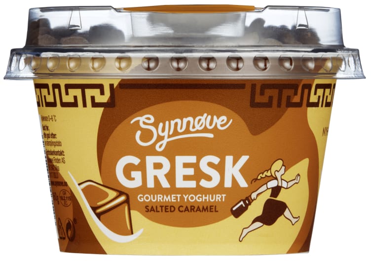 Yoghurt Gresk Salt Karamel 160g Synnøve