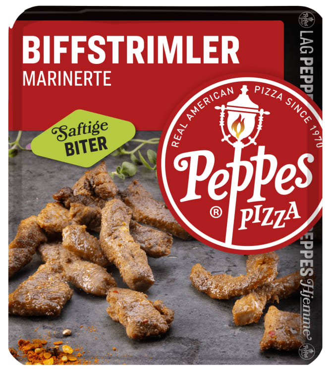 Bilde av Biffstrimler 100g Peppes