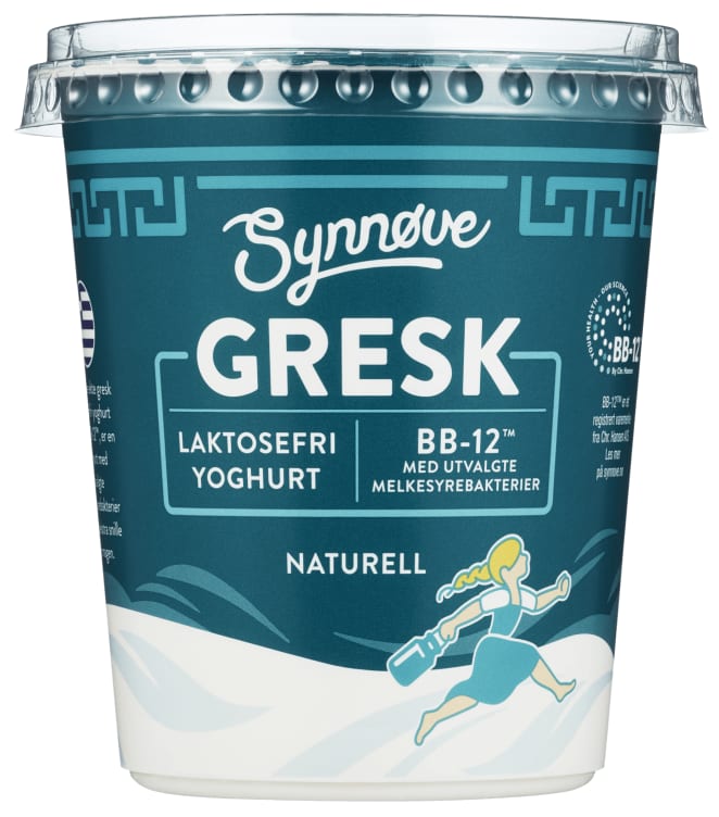 Yoghurt Gresk Naturell 2% Lakt.Fri 350g Synnøve
