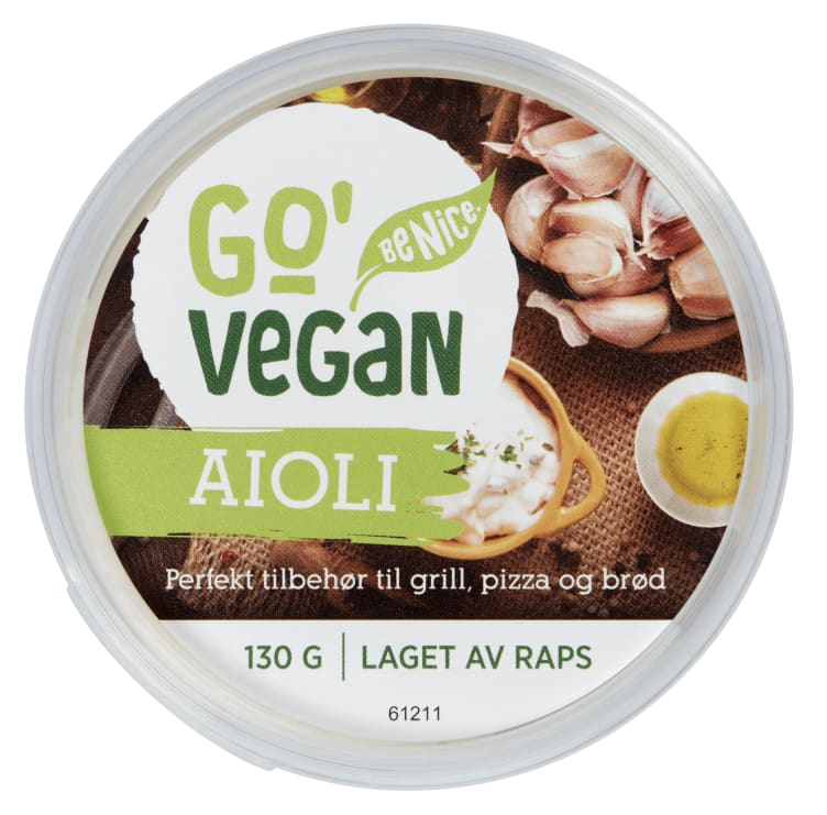 Aioli 130g Go'Vegan