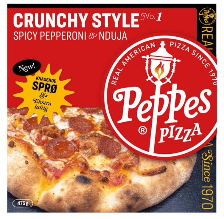Peppes Crunchy Spicy Pepperoni&Nduja 475g
