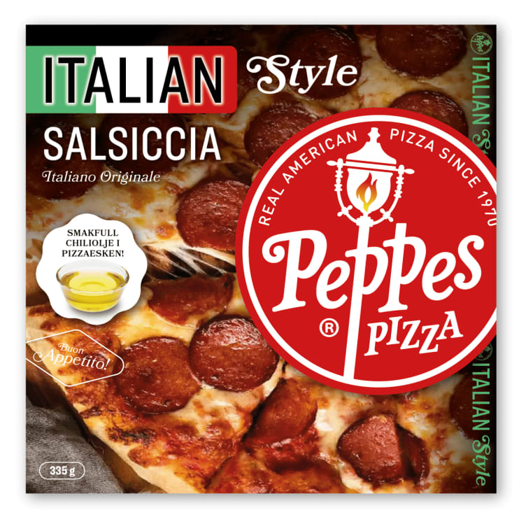 Peppes Pizza Salsiccia Italian Style 335g