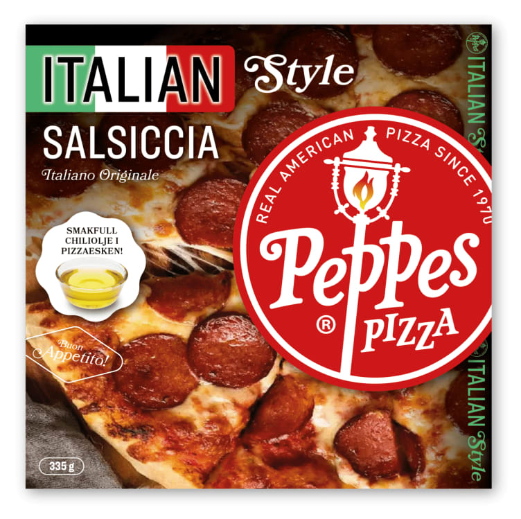 Bilde av Peppes Pizza Salsiccia Italian Style 335g