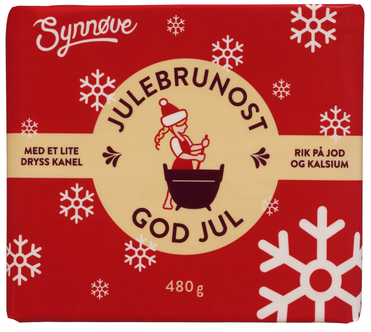 Julebrunost 480g Synnøve