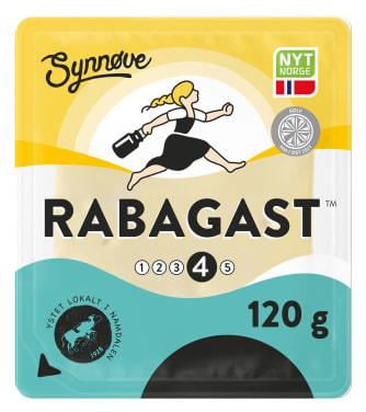 Rabagast Ost skivet 120g Synnøve