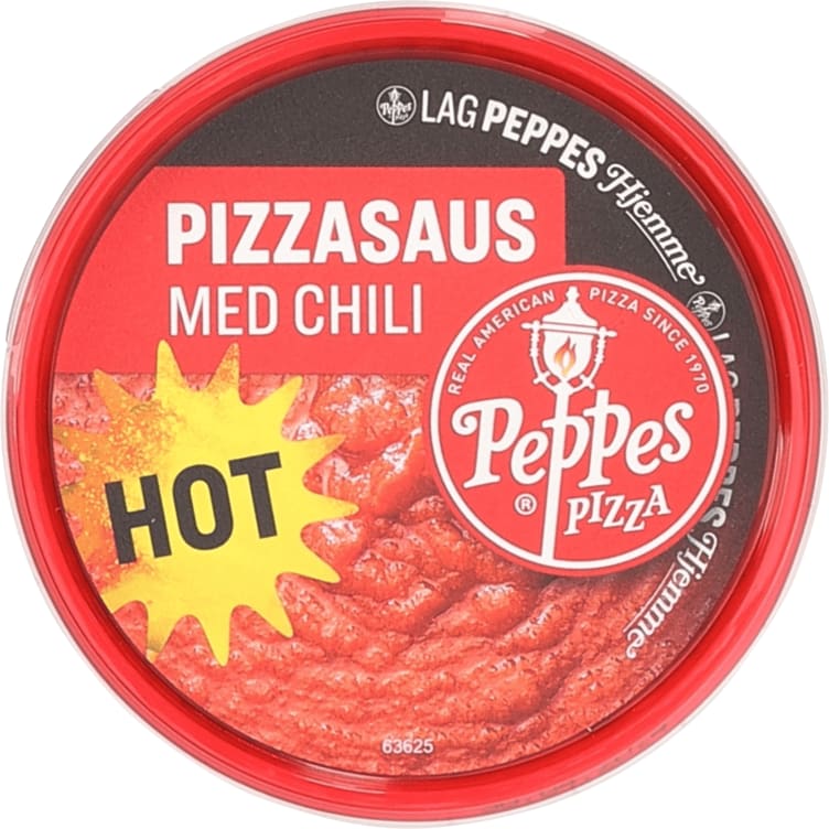 Pizzasaus Hot 180g Peppes