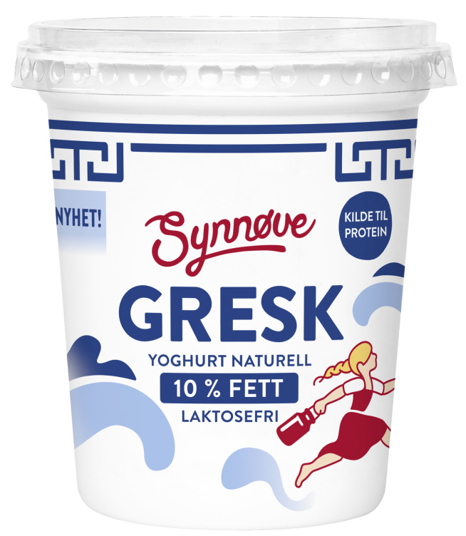 Product Image for Yoghurt Gresk Naturell Laktosefri 350g Synnøve