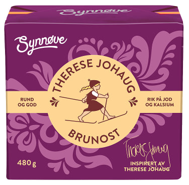 Brunost Johaug 480g Synnøve Finden