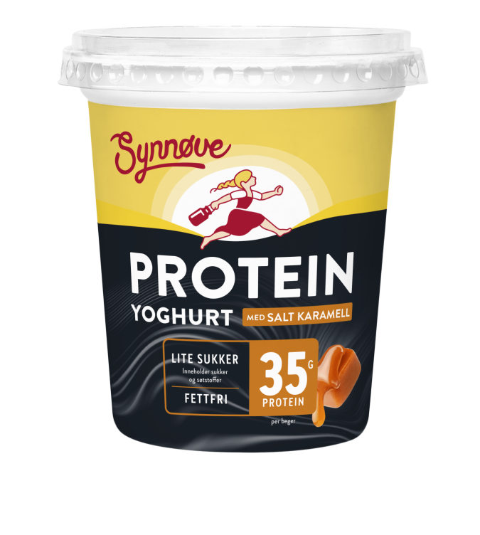 Proteinyoghurt Salt Karamell 350g Synnøve