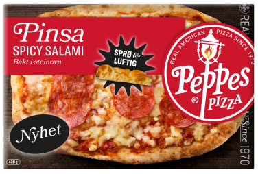 Peppes Pizza Pinsa Spicy Salami 430g