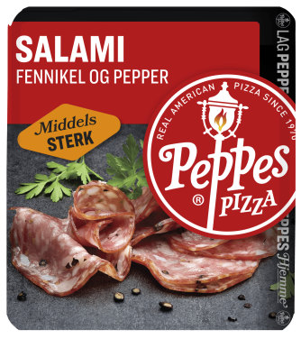 Salami Fennikkel&pepper 50g Peppes