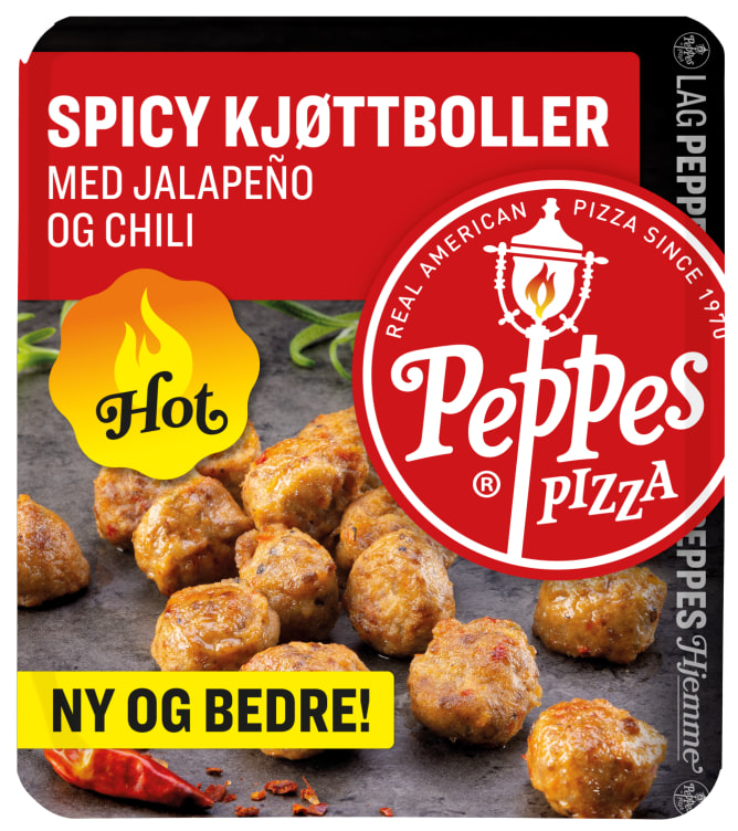 Kjøttboller Spicy 120g Peppes