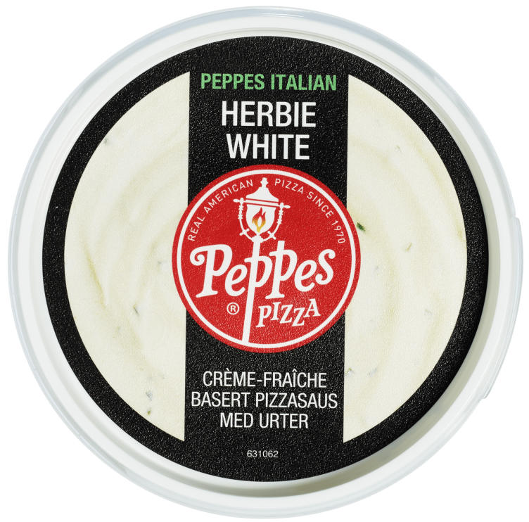 Peppes Hvit Pizzasaus 140g