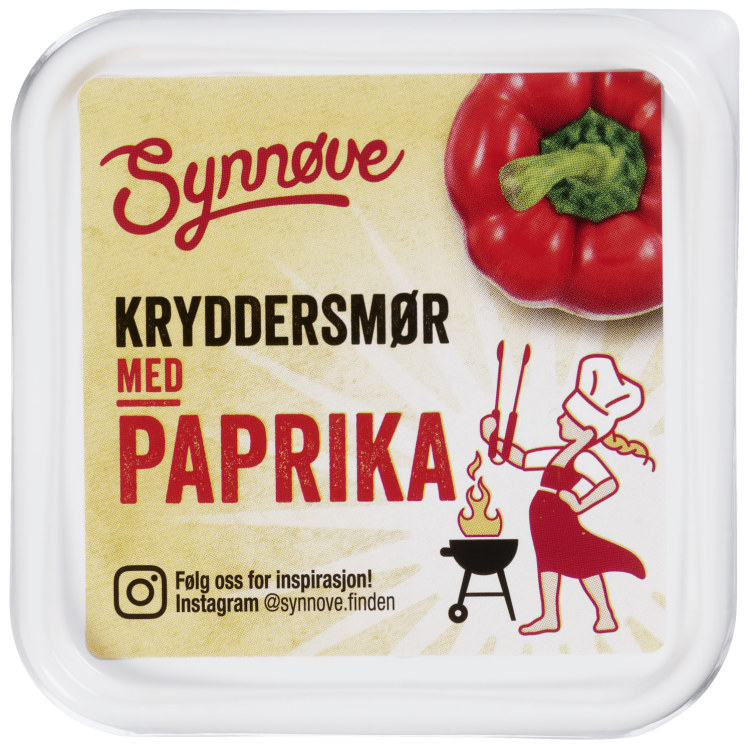 Bilde av Kryddersmør Paprika 90g Synnøve