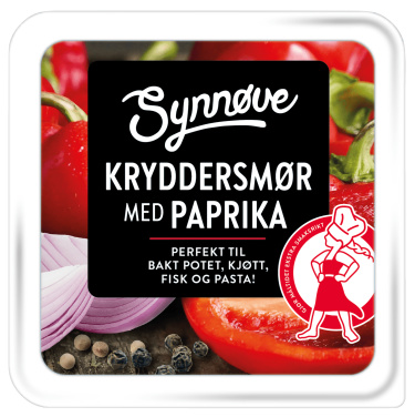 Kryddersmør Paprika 90g Synnøve