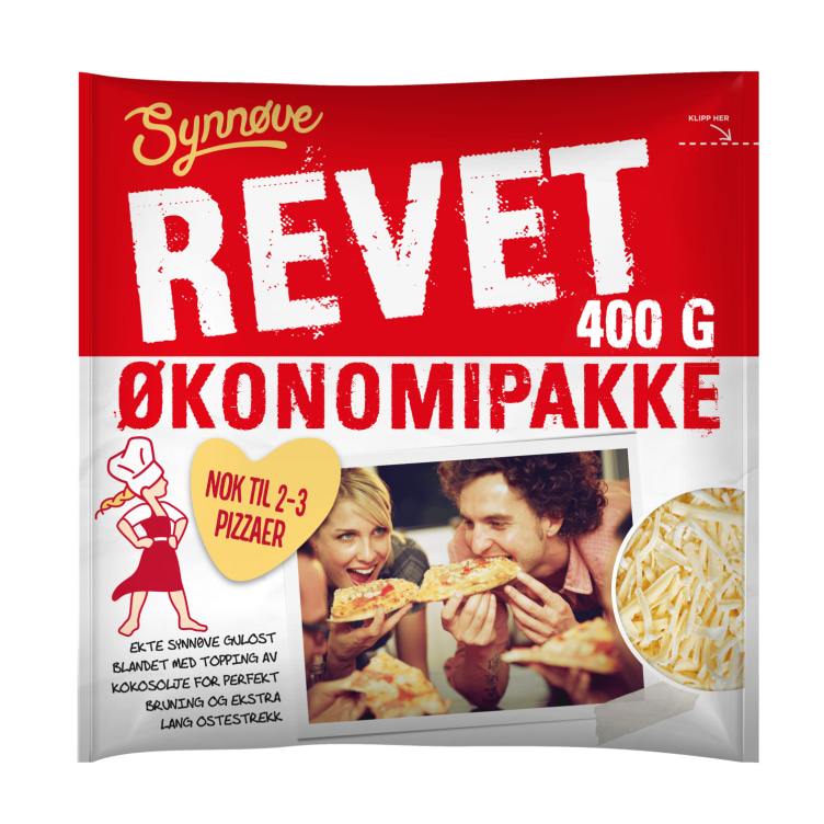 Synnøve Revet 400g