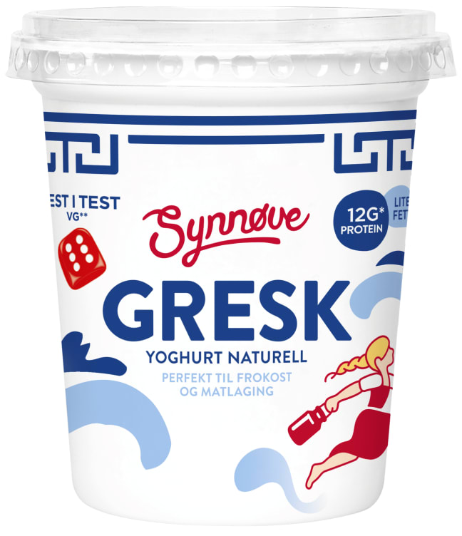 Yoghurt Gresk Naturell 350g Synnøve